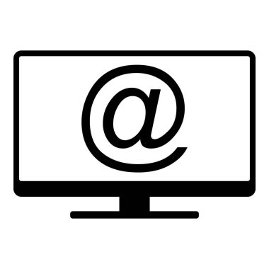 E- posta simgesi ve ekran