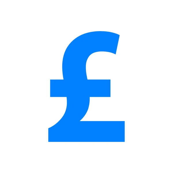 Pound sterling és háttér — Stock Vector
