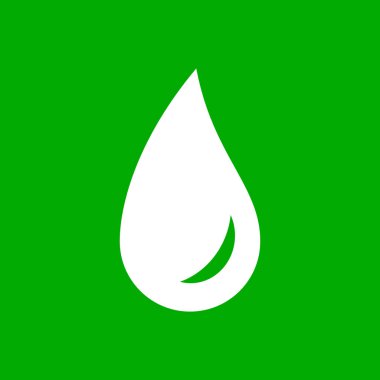 Su damlası ve arkaplan