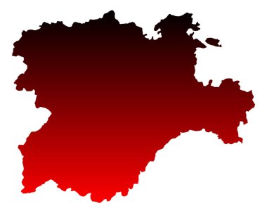Kastilya ve Leon Haritası