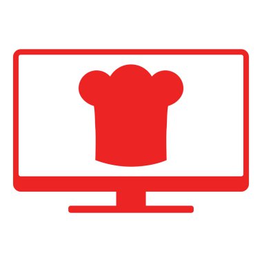 Aşçı şapkası ve ekran