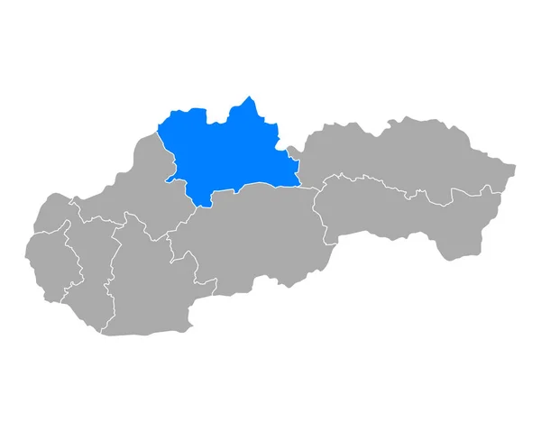 Mapa de Joalheiros em Eslováquia —  Vetores de Stock