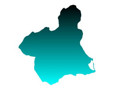 Murcia 'nın doğru haritası