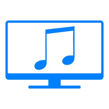 Müzik notası ve ekran