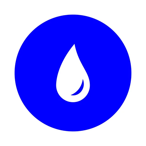 水滴和圆圈 — 图库矢量图片