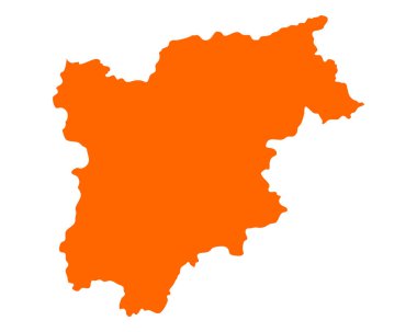 Trentino-Güney Tyrol Haritası