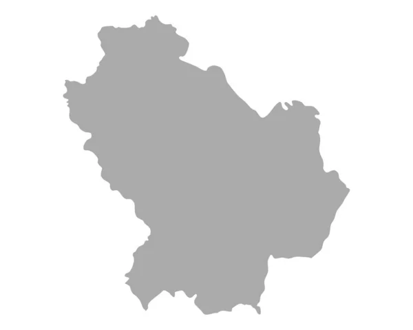 Mapa preciso de Basilicata — Vector de stock