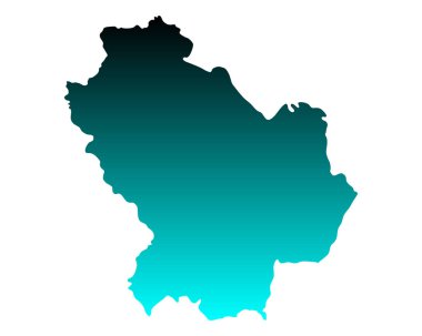 Basilicata 'nın doğru haritası