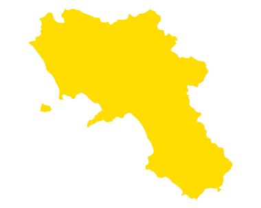 Campania 'nın doğru haritası