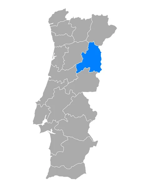 Mapa de Portas automáticas em Portugal — Vetor de Stock