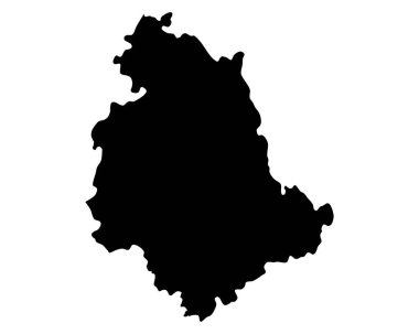 Umbria 'nın doğru haritası