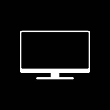 Vektör illüstrasyonu olarak ekran ve arkaplan