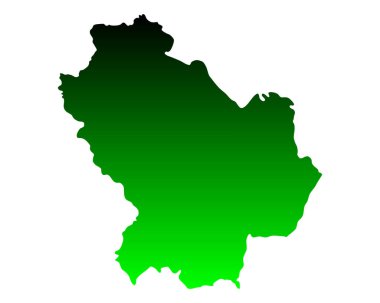 Basilicata 'nın doğru haritası