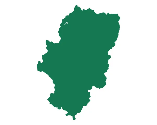 Ακριβής Χάρτης Της Αραγωνίας — Διανυσματικό Αρχείο