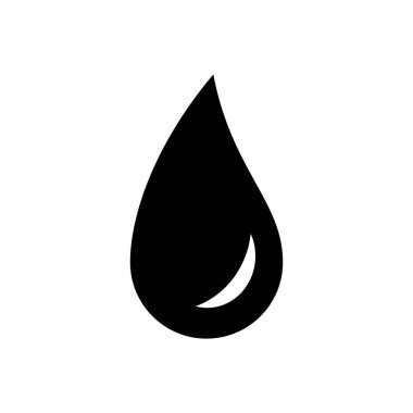 Vektör illüstrasyon olarak su damlası ve arkaplan