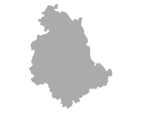 Umbria的准确地图 — 图库矢量图片