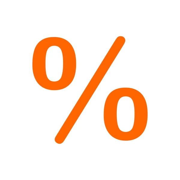 Percentage Achtergrond Als Vectorillustratie — Stockvector