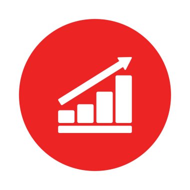 Çizelge ve daire vektör illüstrasyonu