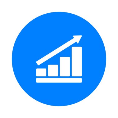 Çizelge ve daire vektör illüstrasyonu