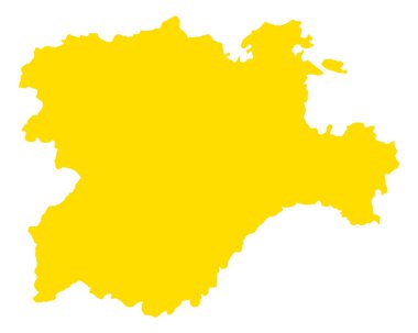 Kastilya ve Leon Haritası