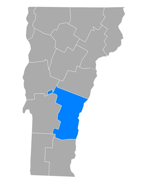 Mapa Windsor Vermont — Archivo Imágenes Vectoriales