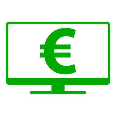 Avro ve ekran vektör illüstrasyonu