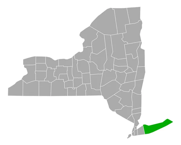 Mapa Suplementos Nova York —  Vetores de Stock