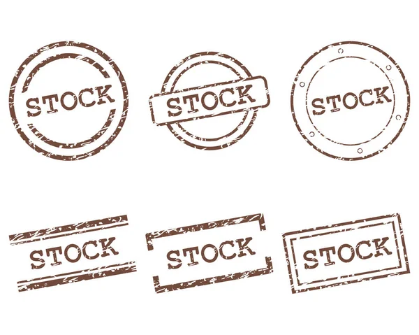 Akciové Známky Jako Vektorová Ilustrace — Stockový vektor