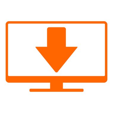 Oku ve ekranı vektör illüstrasyonu olarak indir