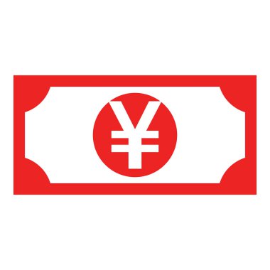 Vektör illüstrasyon olarak Yen ve banknot