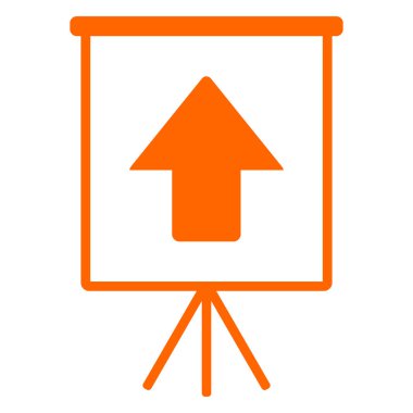 Oku ve grafiği vektör illüstrasyonu olarak yukarı kaldır