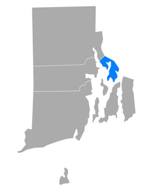 Rhode Island 'daki Bristol Haritası