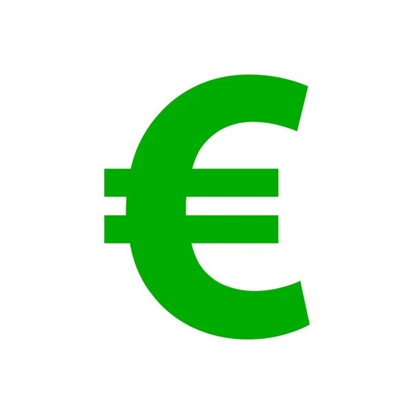 ベクトル図としてのユーロと背景 — ストックベクタ