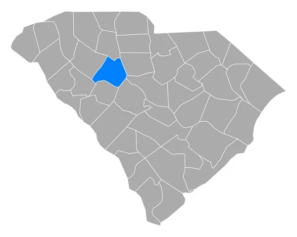 Mapa Agronegócio Carolina Sul —  Vetores de Stock