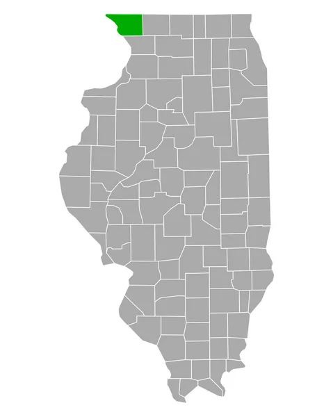 Mapa Daviess Illinois — Wektor stockowy