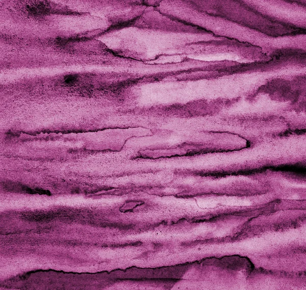 Aquarelle rose abstraite sur texture de papier comme fond — Photo