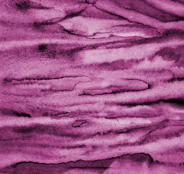 Aquarela rosa abstrata na textura do papel como fundo — Fotografia de Stock