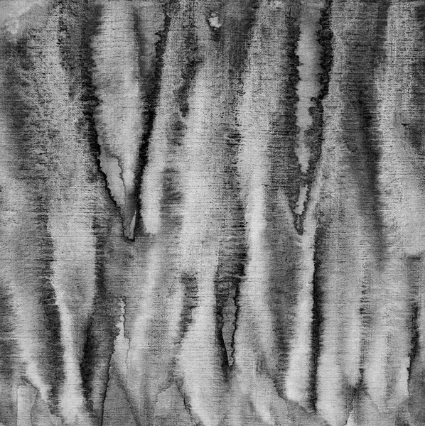 Abstract watercolor on paper texture as background. In black and — Stock Photo, Image