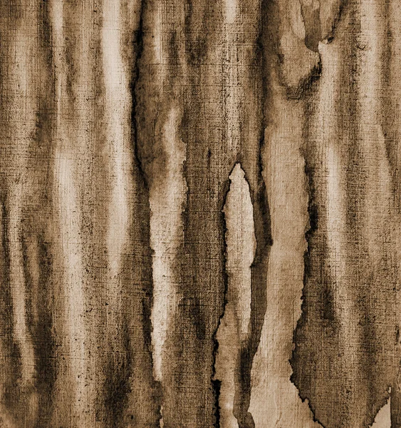 Abstracte waterverf op papier textuur als achtergrond. In Sepia ton — Stockfoto