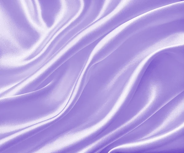 Gładkie elegancki fioletowy struktury jedwabiu lub satyny jako tło — Zdjęcie stockowe