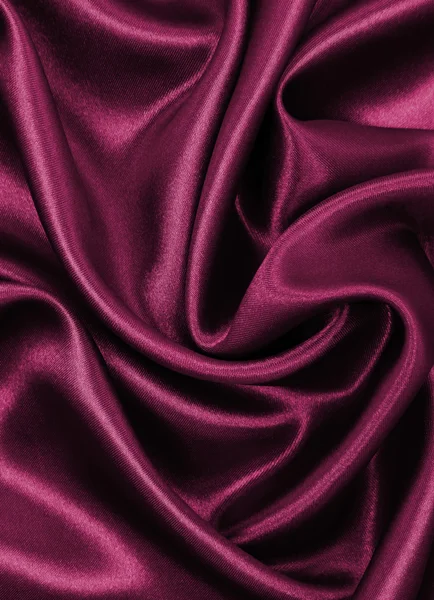 Slät elegant rosa siden eller satin som bakgrund — Stockfoto