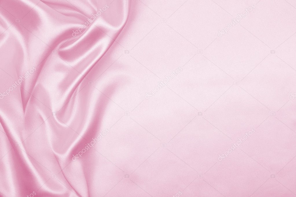 Smooth elegant pink silk or satin texture as wedding background