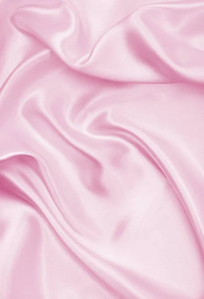 Liscio elegante seta rosa o raso texture come sfondo di nozze . — Foto Stock