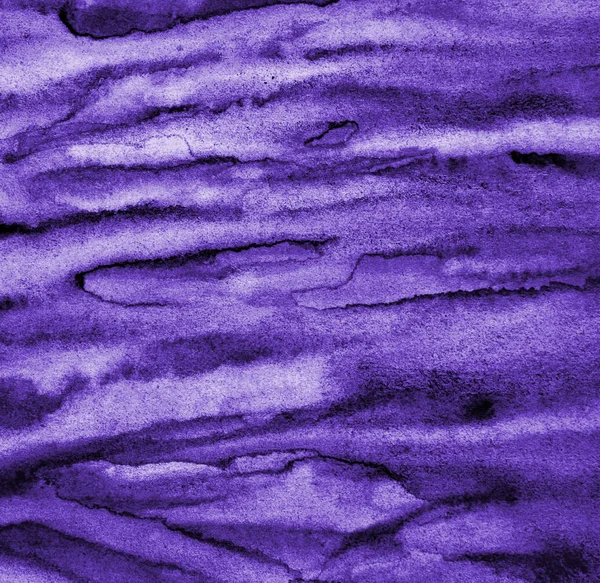 Acuarela lila abstracta sobre textura de papel como fondo — Foto de Stock