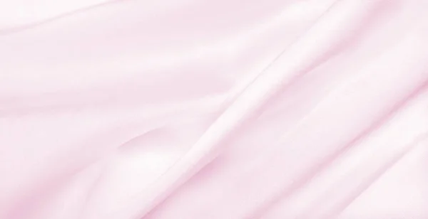Smooth elegant pink silk or satin texture as wedding background. — Stock Photo, Image