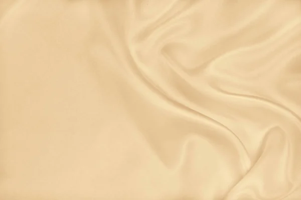 Glatte elegante goldene Seide oder Satin Luxusstoff Textur wie wedd — Stockfoto