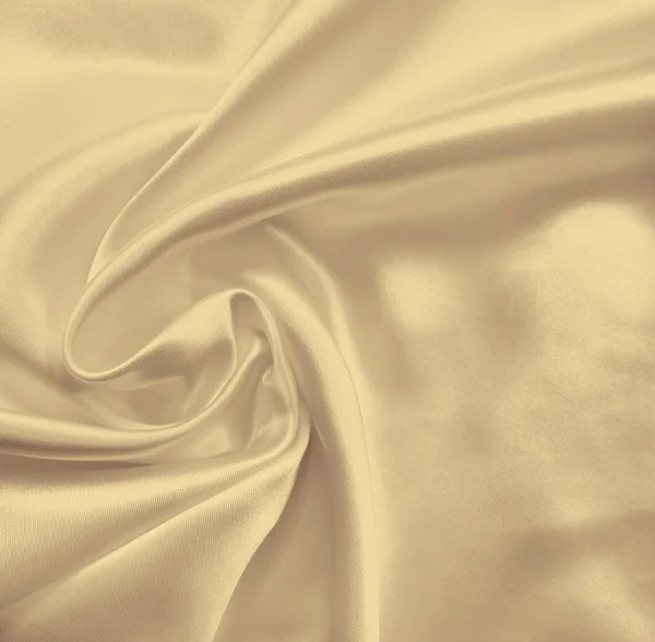 Smooth elegant golden silk as wedding background. In Sepia toned — Stock Photo, Image