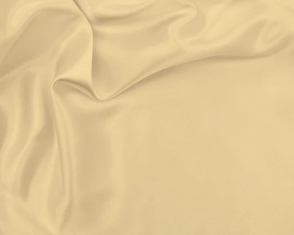 Liso elegante seda dourada ou cetim textura de pano de luxo como wedd — Fotografia de Stock