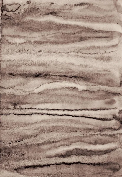 Abstracte waterverf op papier textuur als achtergrond. In Sepia ton — Stockfoto