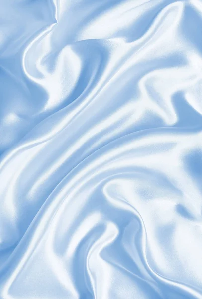 Suave elegante seda azul ou cetim textura de pano de luxo como abstra — Fotografia de Stock